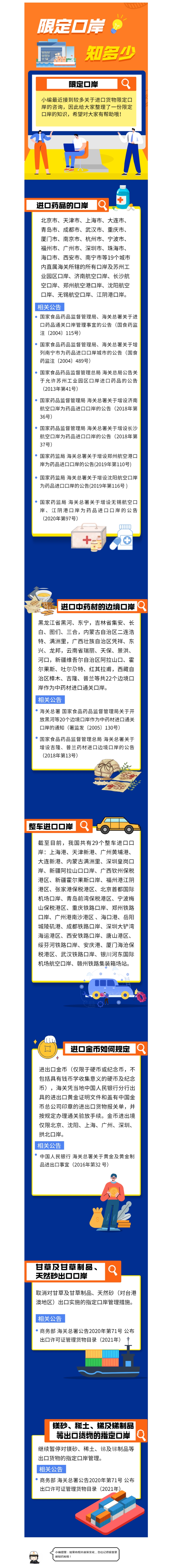限定口岸知多少