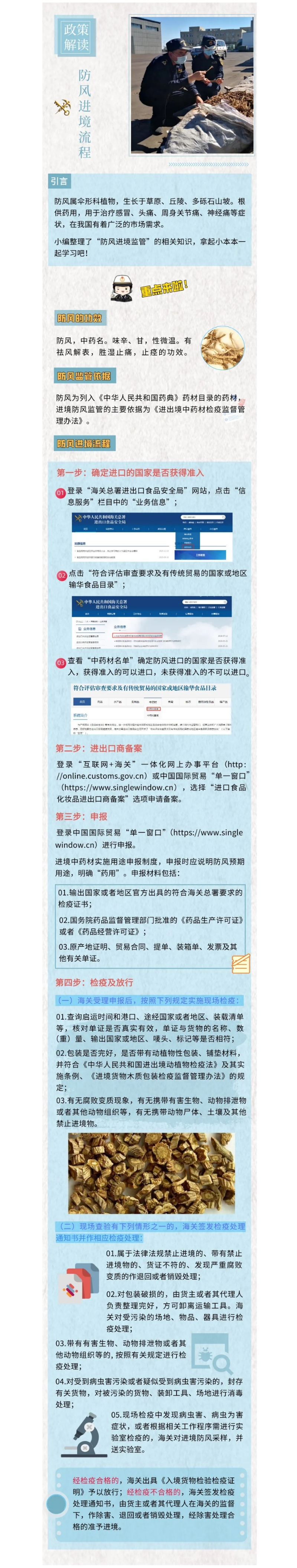防风进境流程